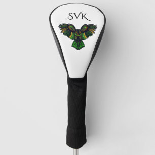 Majestic Emerald Owl Golf Headcover