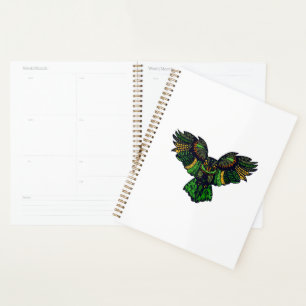 Majestic Emerald Owl Planer