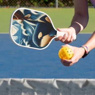 Majestic Encounter: Wal und Adler Pickleball Schläger