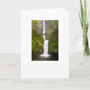 Majestic Falls Grußkarte Karte
