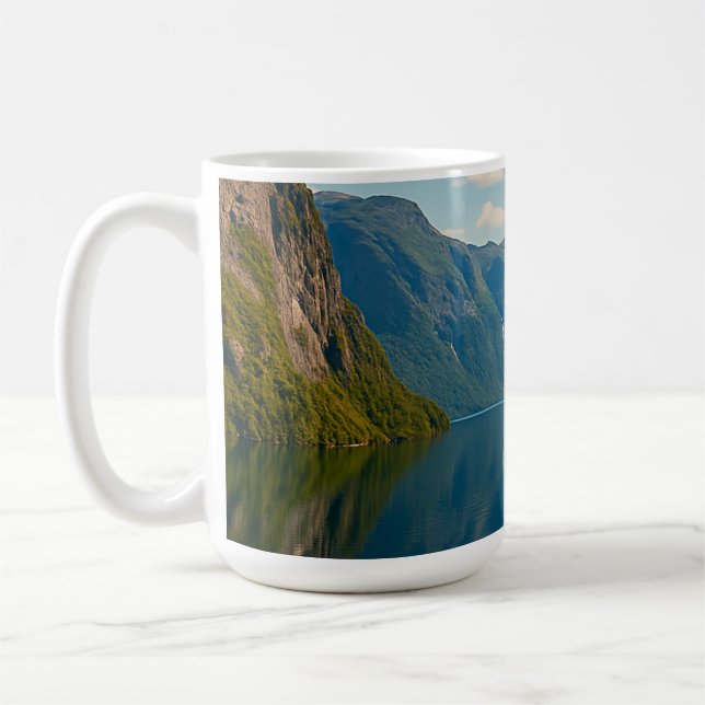 Majestic Fjord Kaffeetasse (Links)
