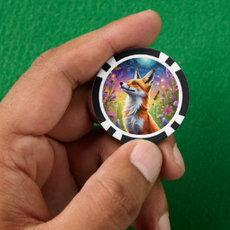 Majestic Fox Pokerchips