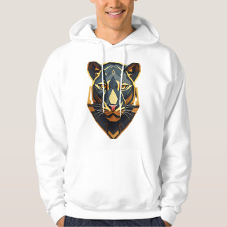 Majestic Geometric Lion T - Shirt
