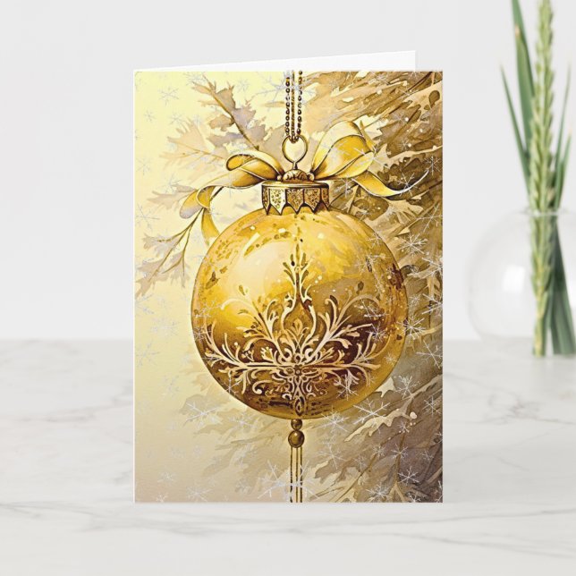 Majestic Gilded Charm Karte (Vorderseite)