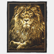 Majestic Gold Lion