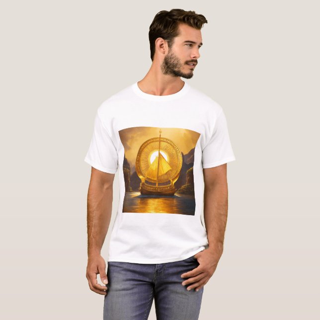 Majestic Golden Ark T - Shirt - Genießen Sie das L (Vorne ganz)