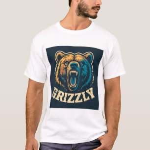 Majestic Grizzly Bar Head T-Shirt