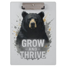 Majestic Growth Black Bear Art