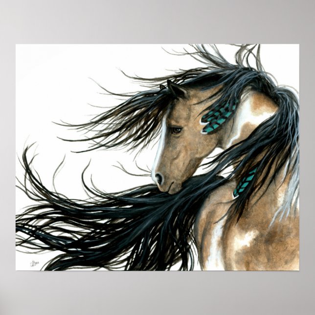 Majestic Horse Art von AmyLyn Bihrle Poster (Vorne)