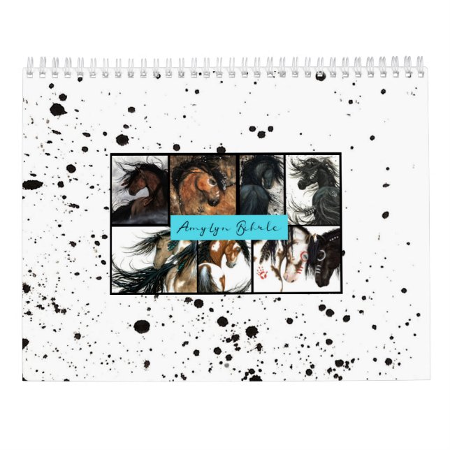 Majestic Horse by Bihrle Calendar Kalender (Rückseite)