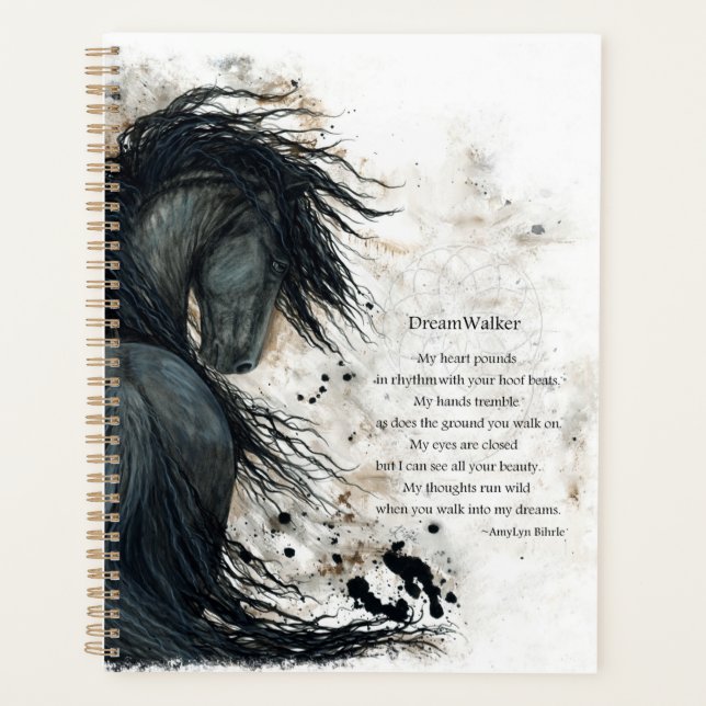 Majestic Horse by Bihrle Planner Planer (Vorderseite)
