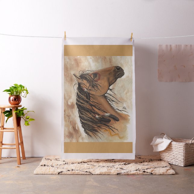Majestic Horse by Bihrle  Stoff (Beispiel)