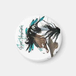 Majestic Horse by Bihrle Wild Imagination Magnet