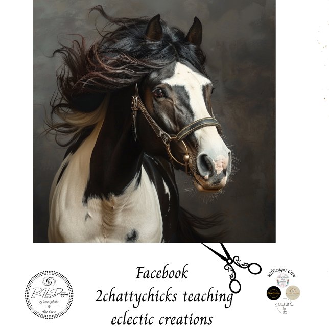 Majestic Horse Sovereign's Grace Decoupage Seidenpapier (Von Creator hochgeladen)