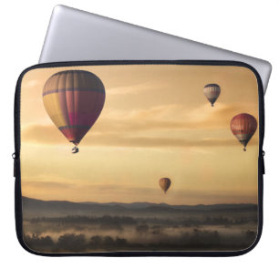 Majestic Hot Air Balloons Foto Laptopschutzhülle