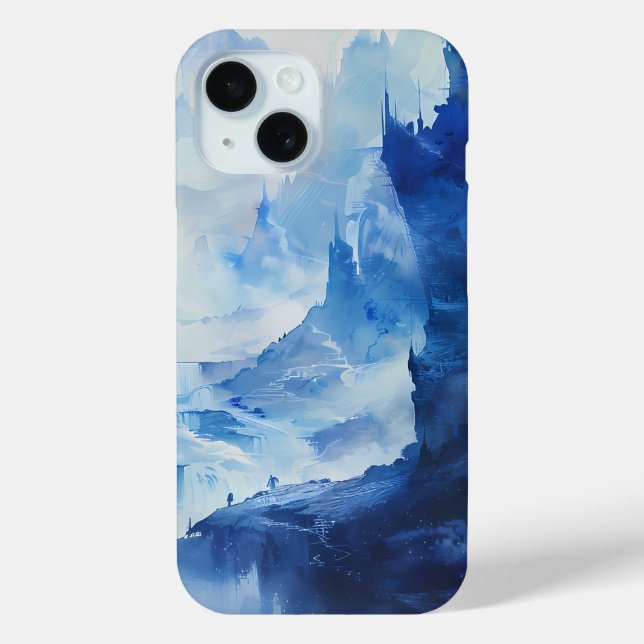 Majestic Icebound Peaks Telefoncase Case-Mate iPhone Hülle (Rückseite)