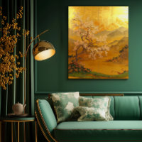 Majestic in Asien Inspiriert Goldene Morgenröte