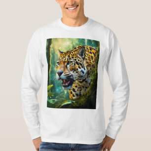 Majestic Jaguar Forest T - Shirt