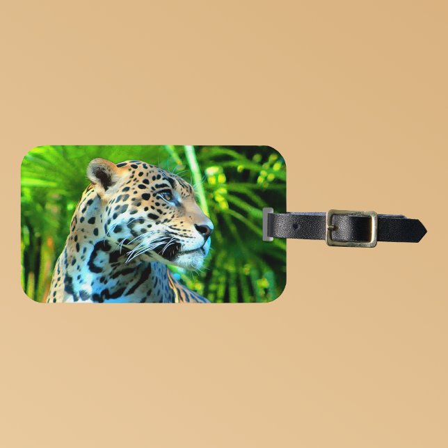 Majestic Jaguar Luggage Tag - Wildlife Series Gepäckanhänger (Von Creator hochgeladen)