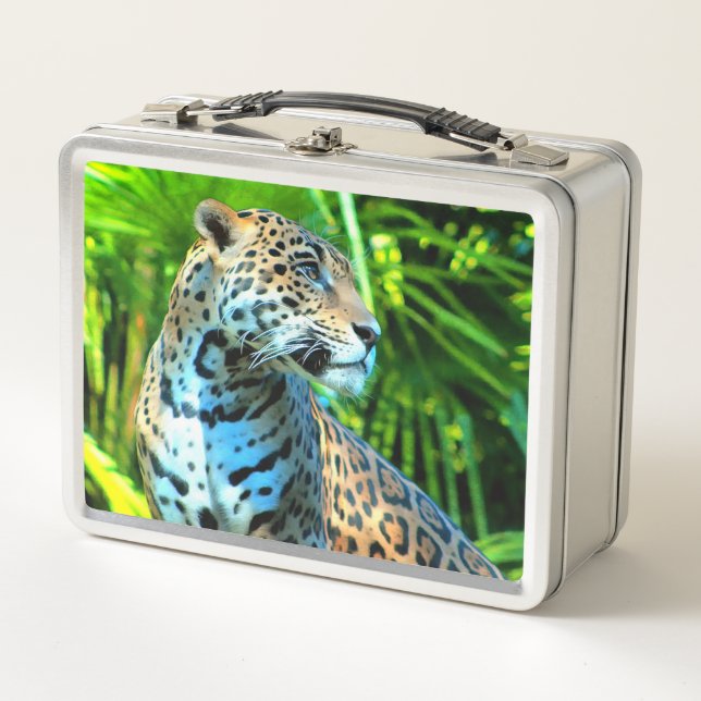 Majestic Jaguar Lunch Box - Wildlife Series (Vorderseite)