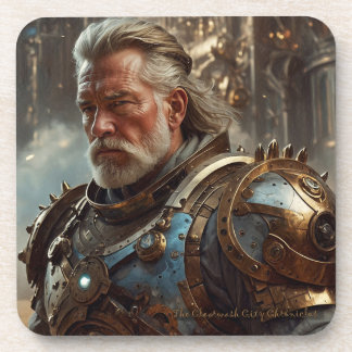 Majestic King Untersetzer mit Steampunk Regal Rüst