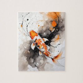 Majestic Koi Fish Puzzle