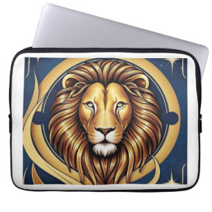 Majestic Leo: Der König erwacht Laptopschutzhülle