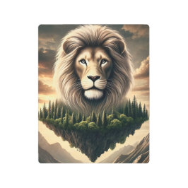 "Majestic Leo in Nature's Embrace"