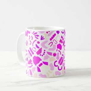 Majestic Lila Abstrakte Tasse