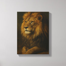 Majestic Lion Art Collection Leinwanddruck