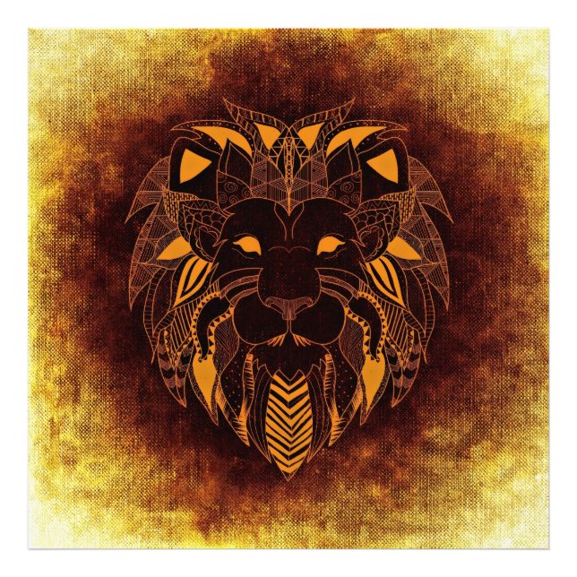 Majestic Lion Foto Erweiterung (Vorne)