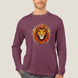 Majestic Lion – King of Power and Authority Tri-Blend Shirt