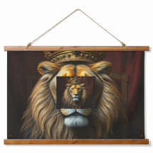 Majestic Lion mit Krontapestät | Royal Jungle K