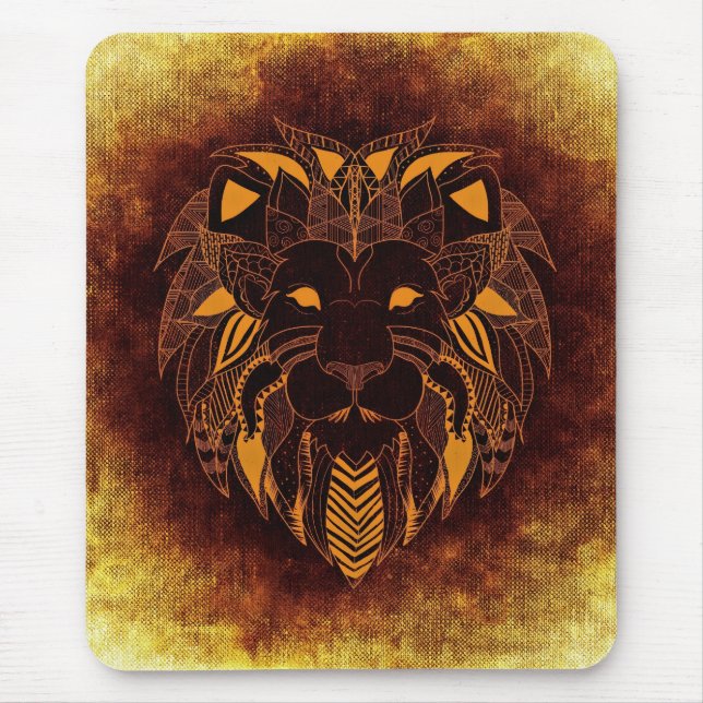 Majestic Lion Mousepad - Power & Elegance (Vorne)