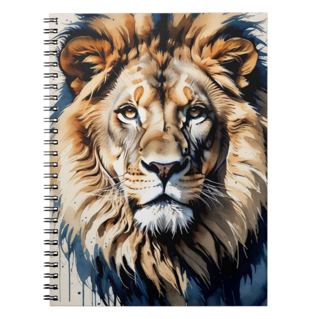 Majestic Lion | Notebook-Journal Notizblock (Vorderseite)