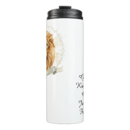 Majestic Lion of Judah Christian Thermal Insulated Thermosbecher