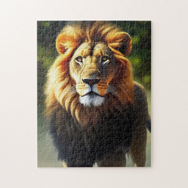 Majestic Lion Puzzle (Vertikal)