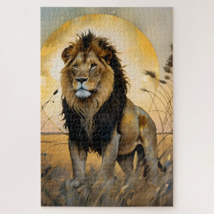 Majestic Lion Puzzle