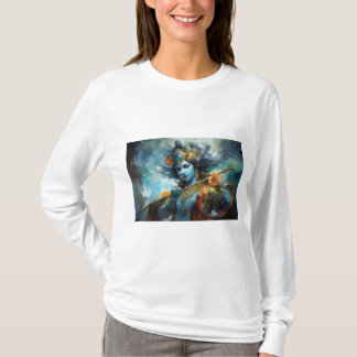 Majestic Lord Rama: Ein göttliches Portrait der St T-Shirt
