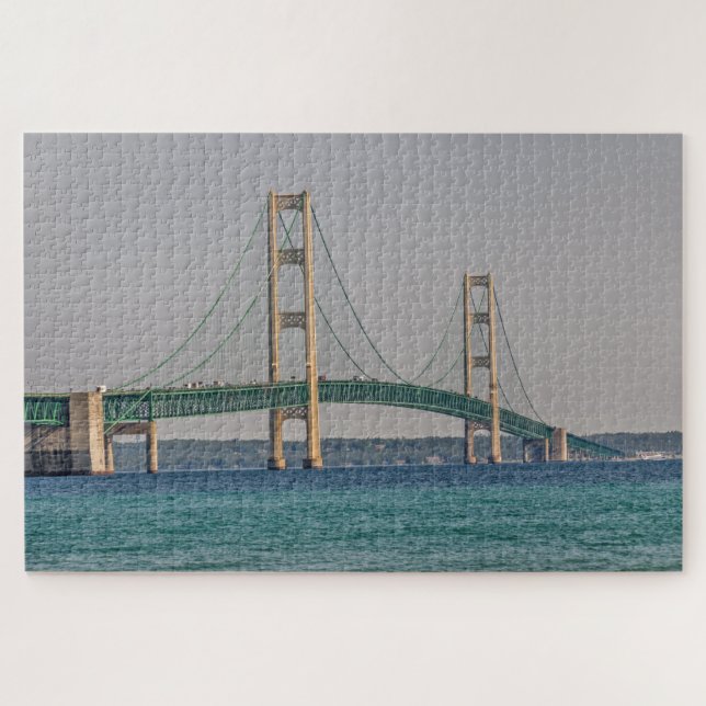 Majestic Mackinac Bridge 1014 Stück Puzzle (Horizontal)
