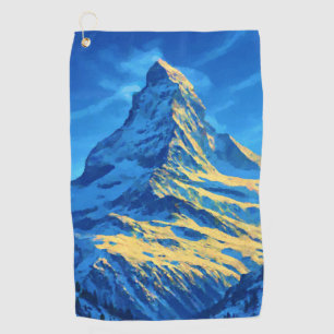 Majestic Matterhorn Golfhandtuch