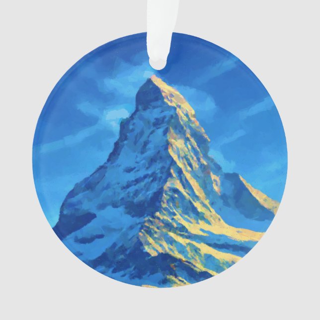 Majestic Matterhorn Ornament (Vorderseite)