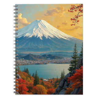 Majestic Mount Fuji Notebook Notizblock