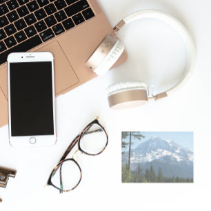 Majestic Mount Rainier Landschaft Post-it Klebezettel