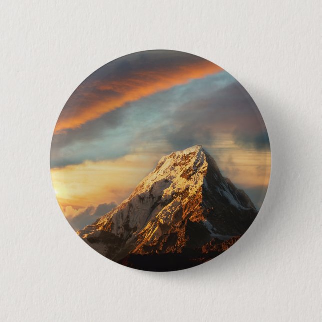 Majestic Mountain Button (Vorderseite)