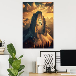 Majestic Mountain: Der Herr ist mein Felsen Poster