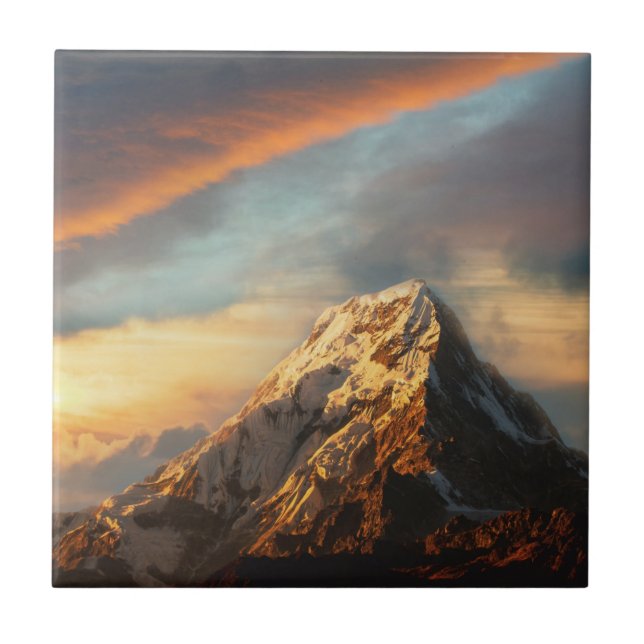Majestic Mountain Fliese (Vorderseite)