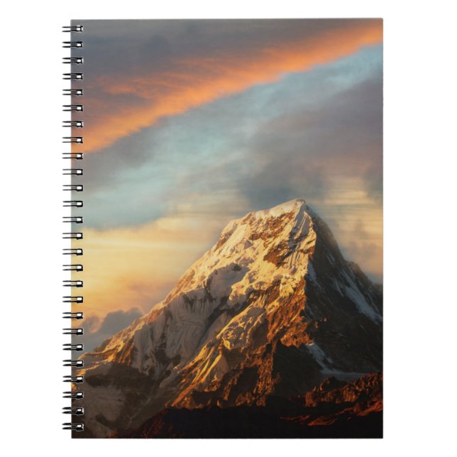 Majestic Mountain Notizblock (Vorderseite)