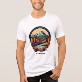 Majestic Mountain Peaks T - Shirt - Abenteuer erwa