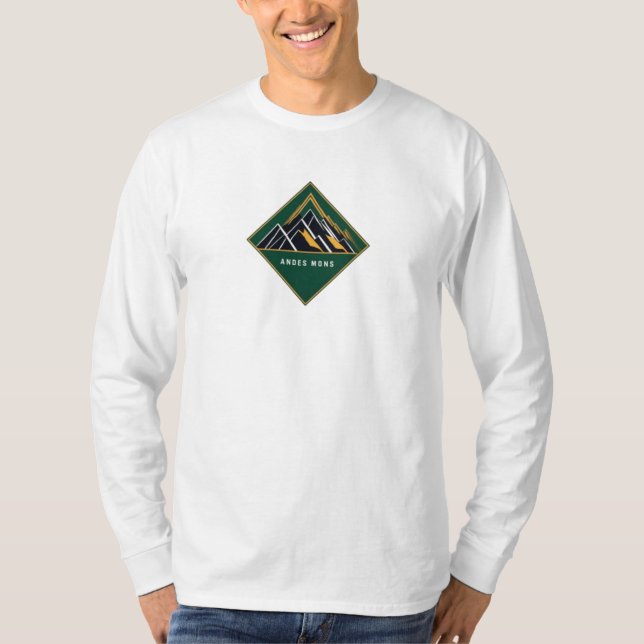 Majestic Mountain Peaks T - Shirt - Abenteuer erwa (Vorderseite)